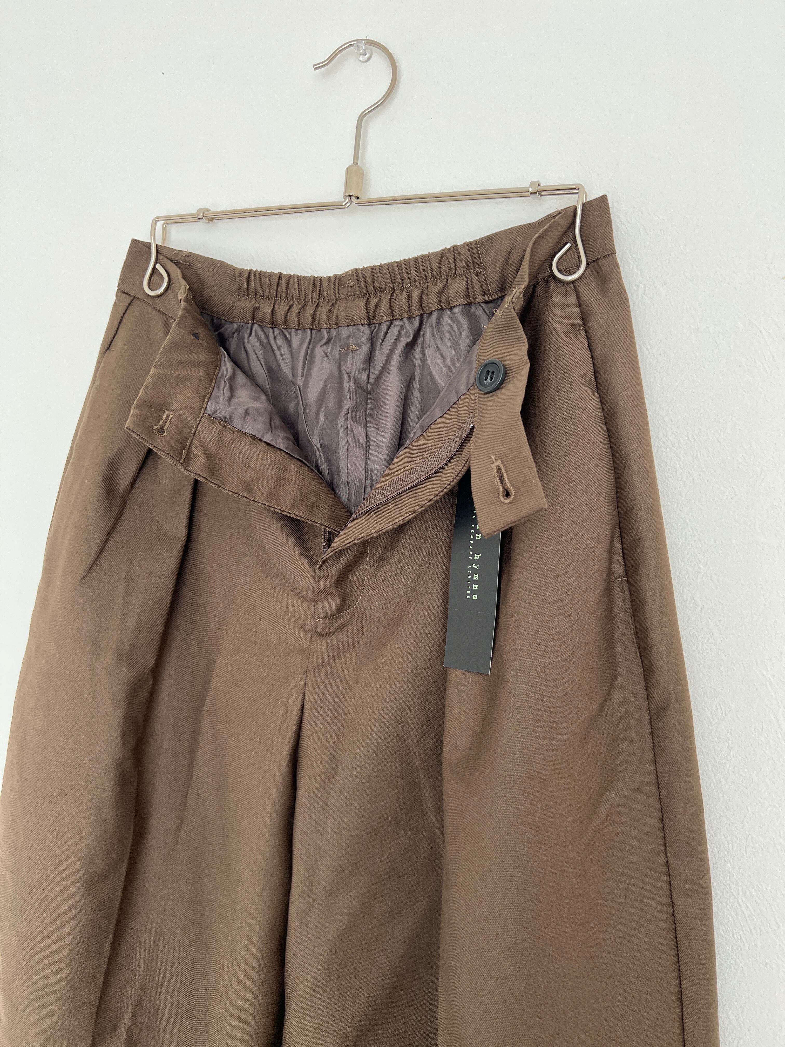 【SELECT】オンオフ使える！2タックストレートパンツ 全3色