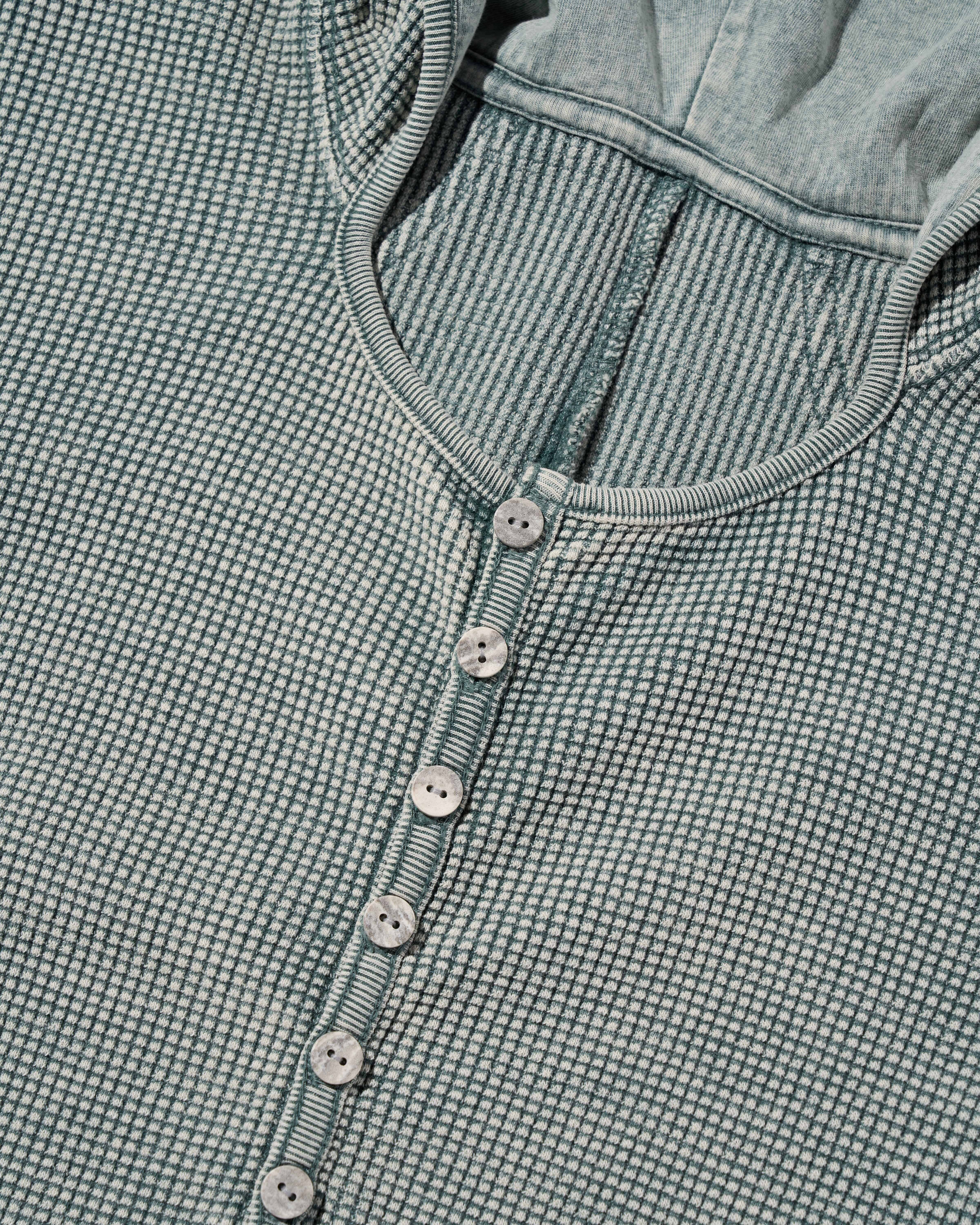 MSCHF] LAYERED WAFFLE HOODIE SET_BLEACHED KHAKI ミスチーフ 正規品