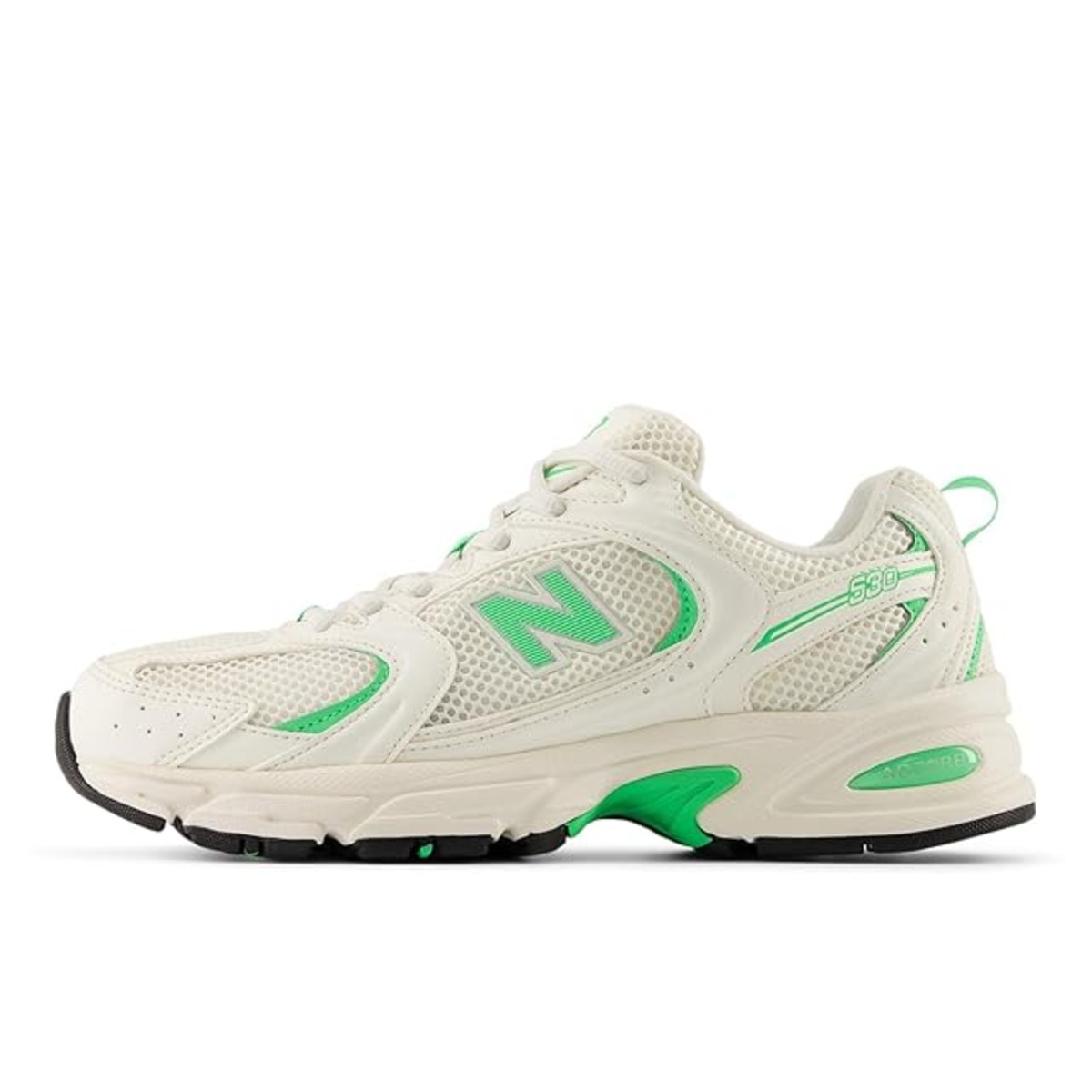 [ニューバランス] スニーカー MR530 U530 旧モデル メンズ レディース CSI(WHITE/GREEN) 23.5 cm D ...