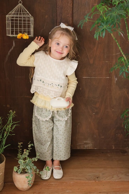 puella flo 2nd［取寄］bunny vest 26spring