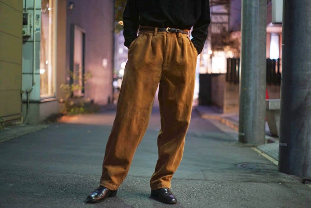 Polo Ralph Lauren [Polo by Ralph Lauren] Corduroy 2 Tuck Trousers