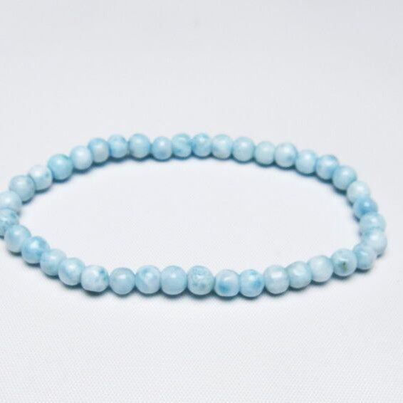 ラリマー ブレスレット 5mm 一点物 メール便可 [M便 1/10] 111-47893