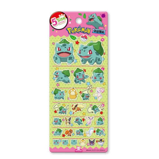 韓国限定 ポケモン5サイズステッカーセット | シールまとめ売り