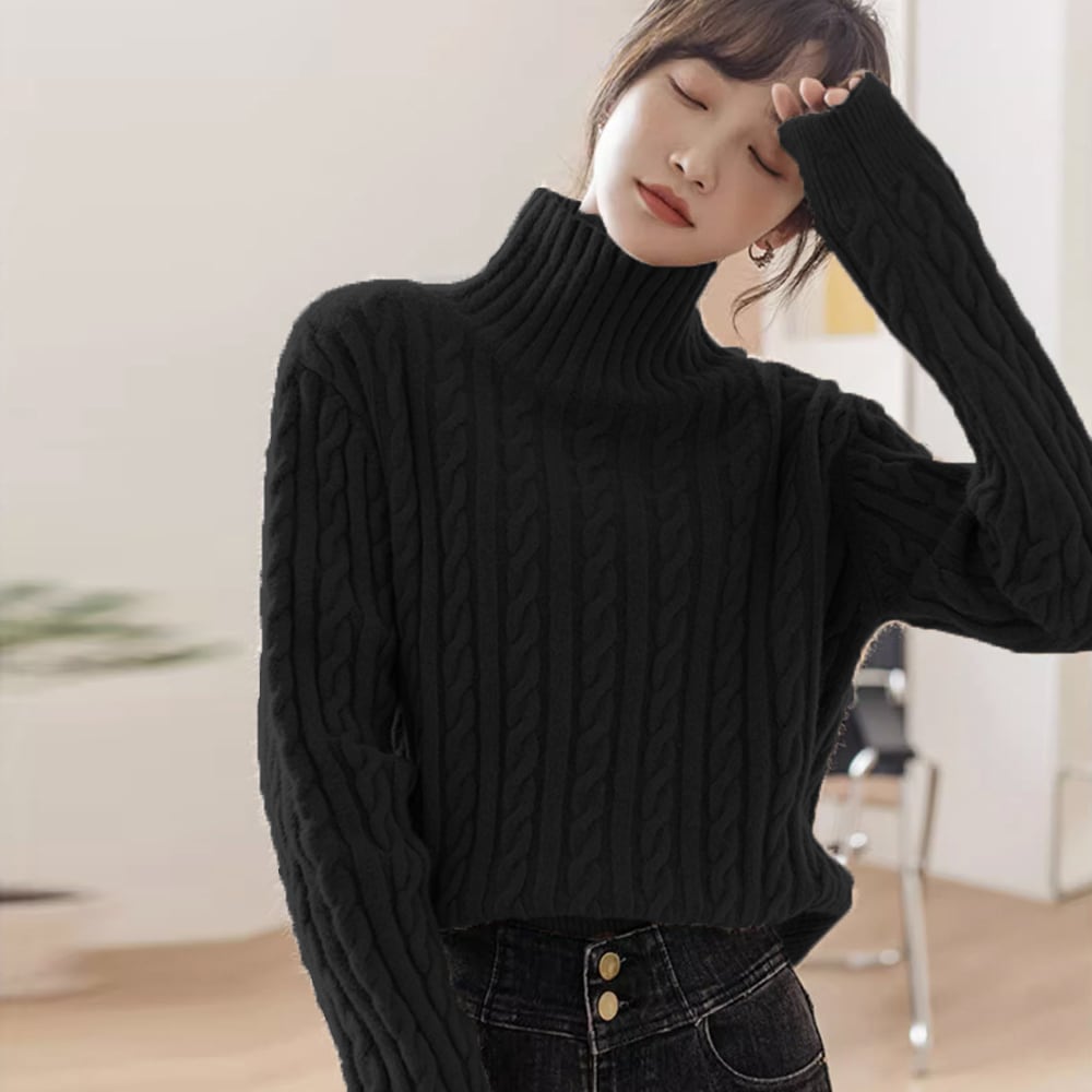 G/FORE韓国 ジーフォア レディースハイネックセーターsizeS G/FORE韓国 ジーフォア レディースハイネックセーターsizeS