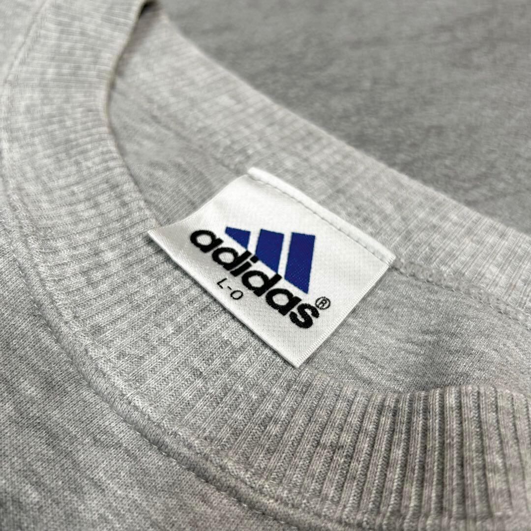 最高デザイン】アディダス ボーダースウェット 90s ロゴ刺繍 最高デザイン】アディダス ボーダースウェット 90s ロゴ刺繍