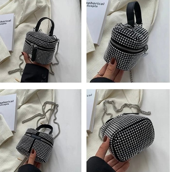 2size / スタッズバニティバッグ | jbgcompany