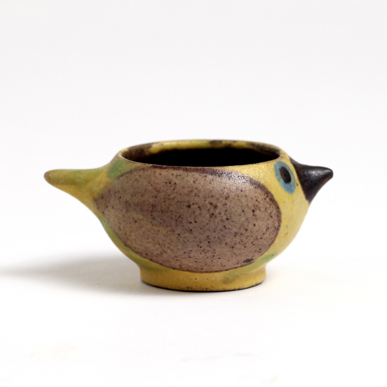 Dybdahl ディブダール ひな鳥のエッグカップ（茶）- 6 北欧ヴィンテージ