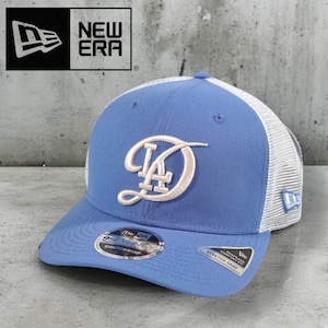 US限定 NEWERA 9SEVENTY Los Angeles Dodgers City Connect Trucker Cap キャップ ロサンゼルス ドジャース 大谷翔平 サックス 970