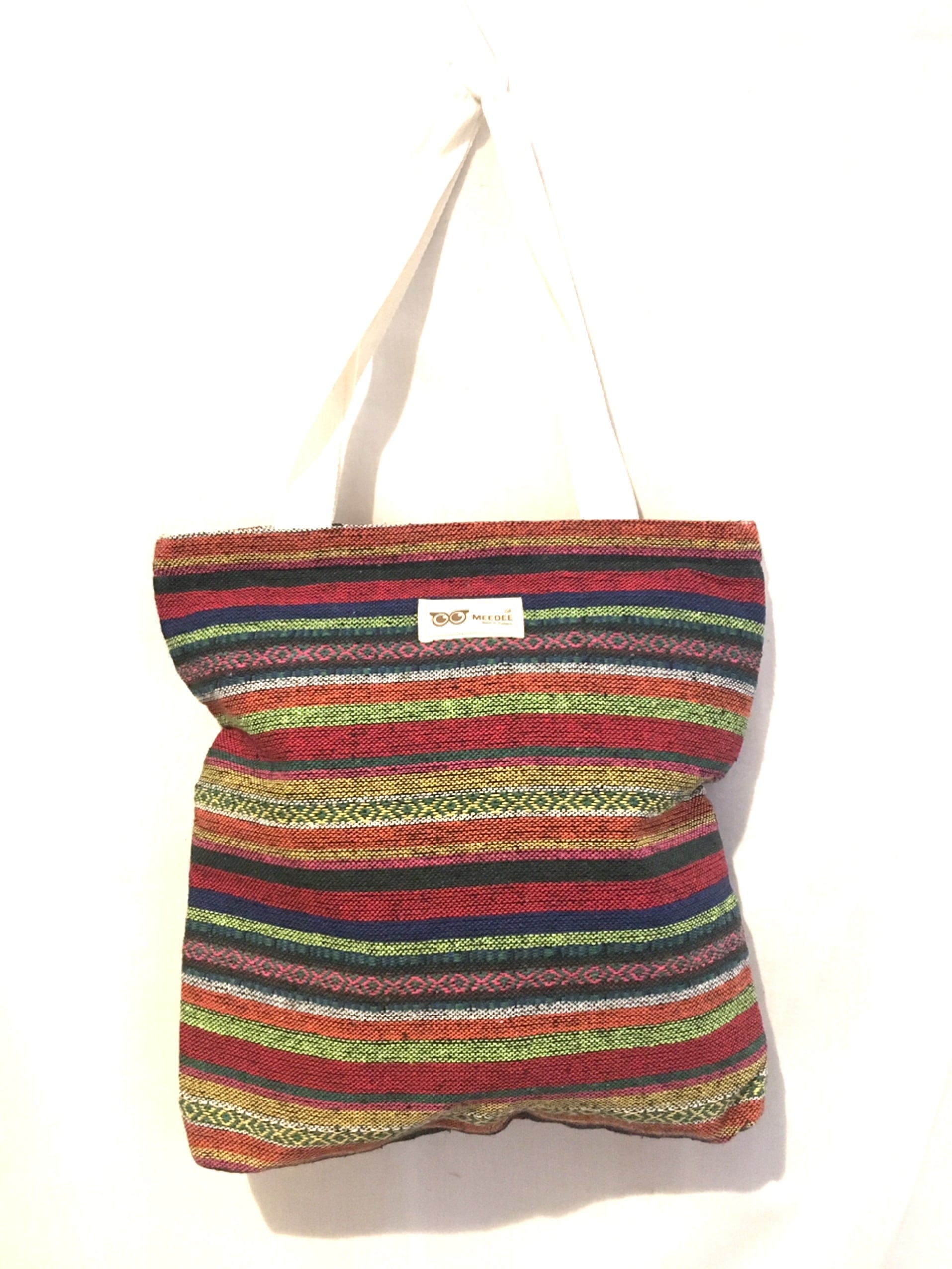 トートバッグ ゲリ柄 エスニックバック アジアンバック カラー バッグ Bag エスニックファッション アジアンファッション アフリカン 民族バック 民族雑貨 アジアン * アジアン雑貨 No.26 B