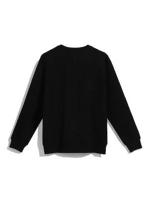 送料無料【HIPANDA ハイパンダ】メンズ ラインストーン クルーネック スウェット トレーナー MEN’S  LOGO CREW NECK SWEAT SHIRT / WHITE・BLACK