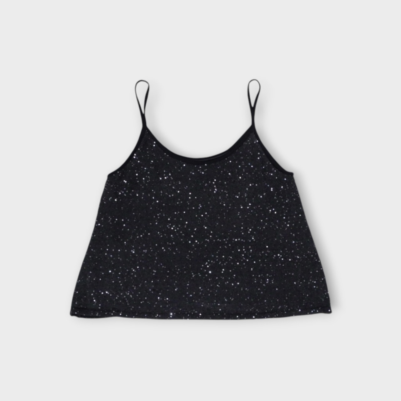 UNITED ARROWS【スパンコール キャミソール ニット】