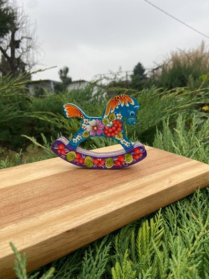 ペトリキフカのトイホース　（ホメンコ作）