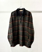 90s~ EXPRESS Zip-up Flannel Plaid Shirt Jacket