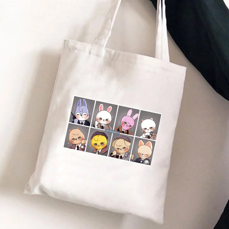 Straykids スキズ skzoo トートバッグ STD311-C | Pay ID Straykids スキズ skzoo トートバッグ STD311-C | Pay ID