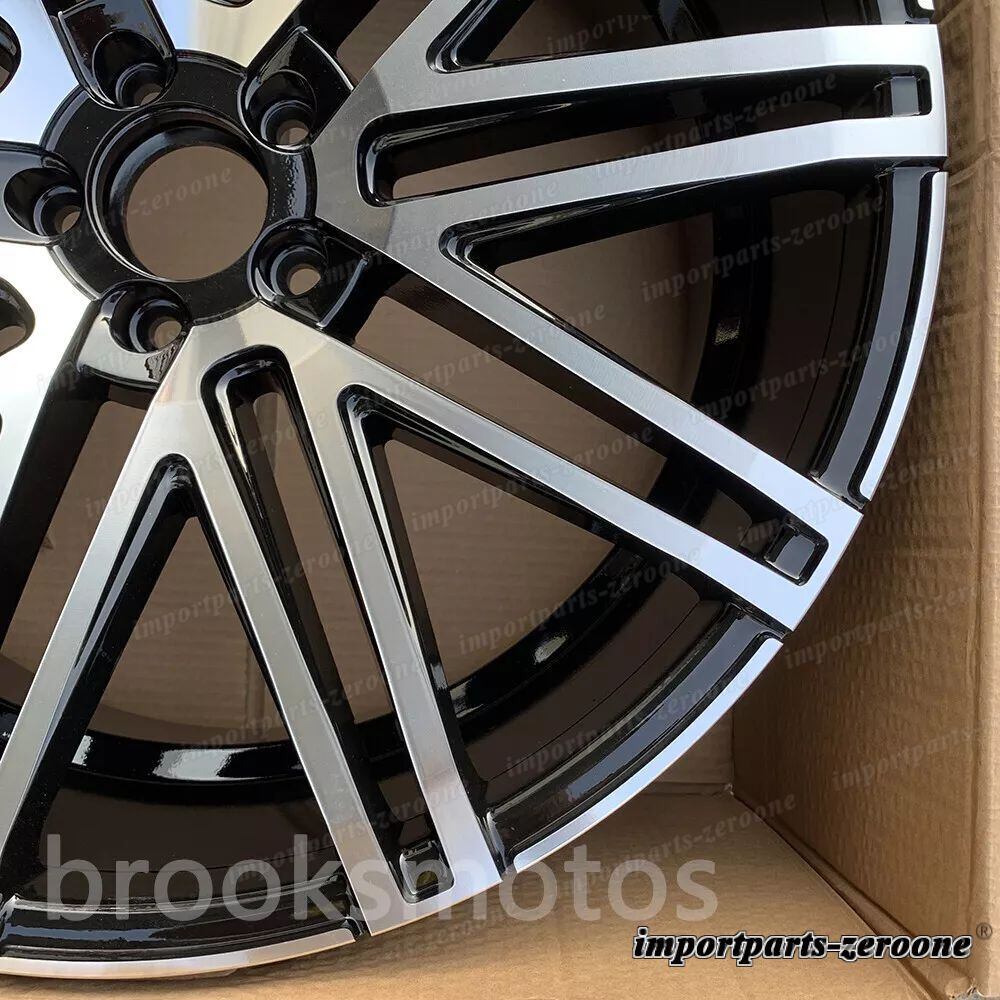 22インチマルチスポークコンケーブスタイルホイールメルセデスベンツx