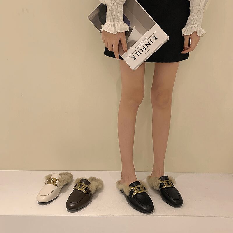 ミュールウィンターレッド 靴 シューズ エレガント 冬物 フェイクシューズ78816319002