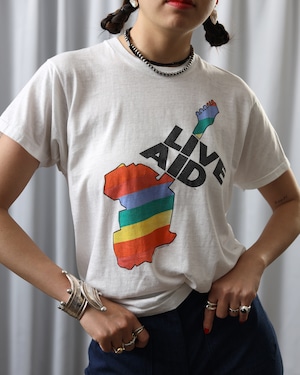 1980's Live Aid / Band T-Shirt - 1