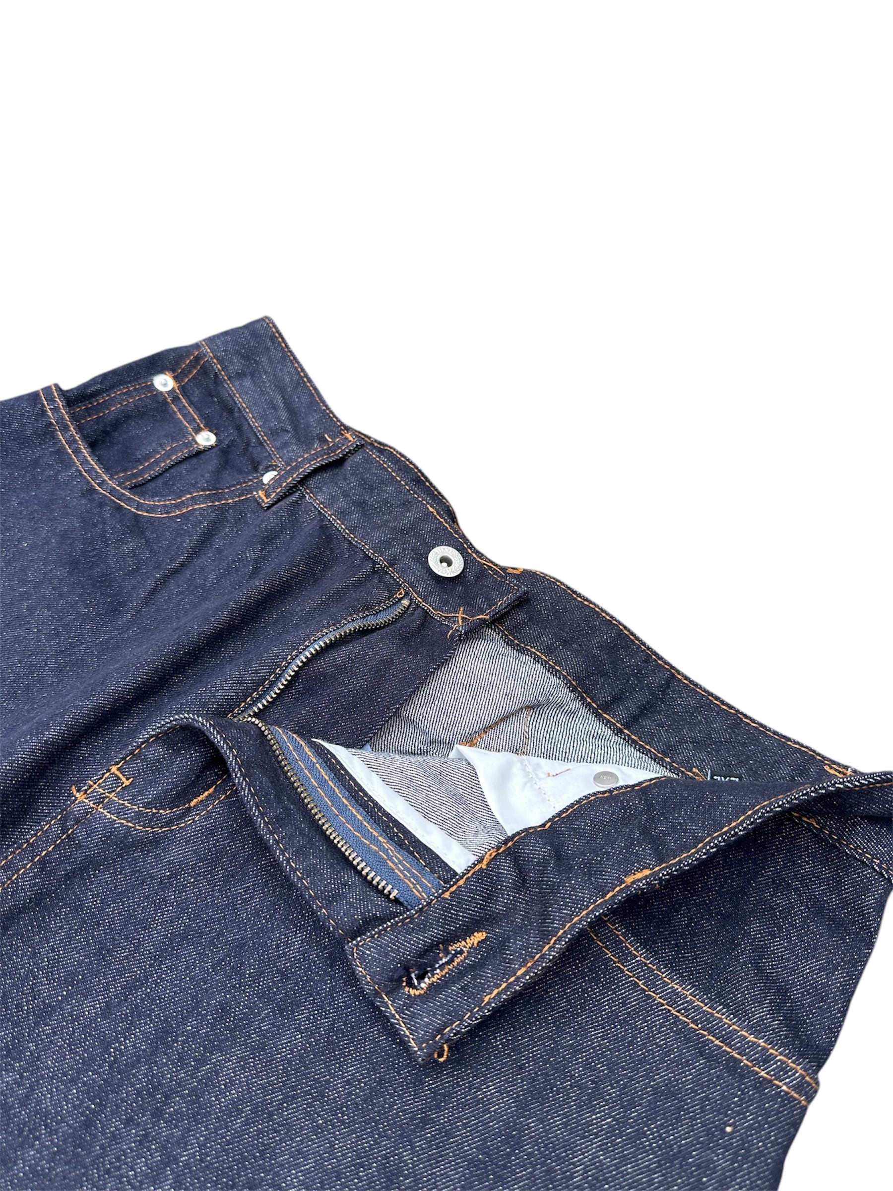 週間ランキング1位】Classic Buckle Semi-Wide Denim | 【ボトムス専門