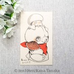 キノコの子とお散歩*ドローイング