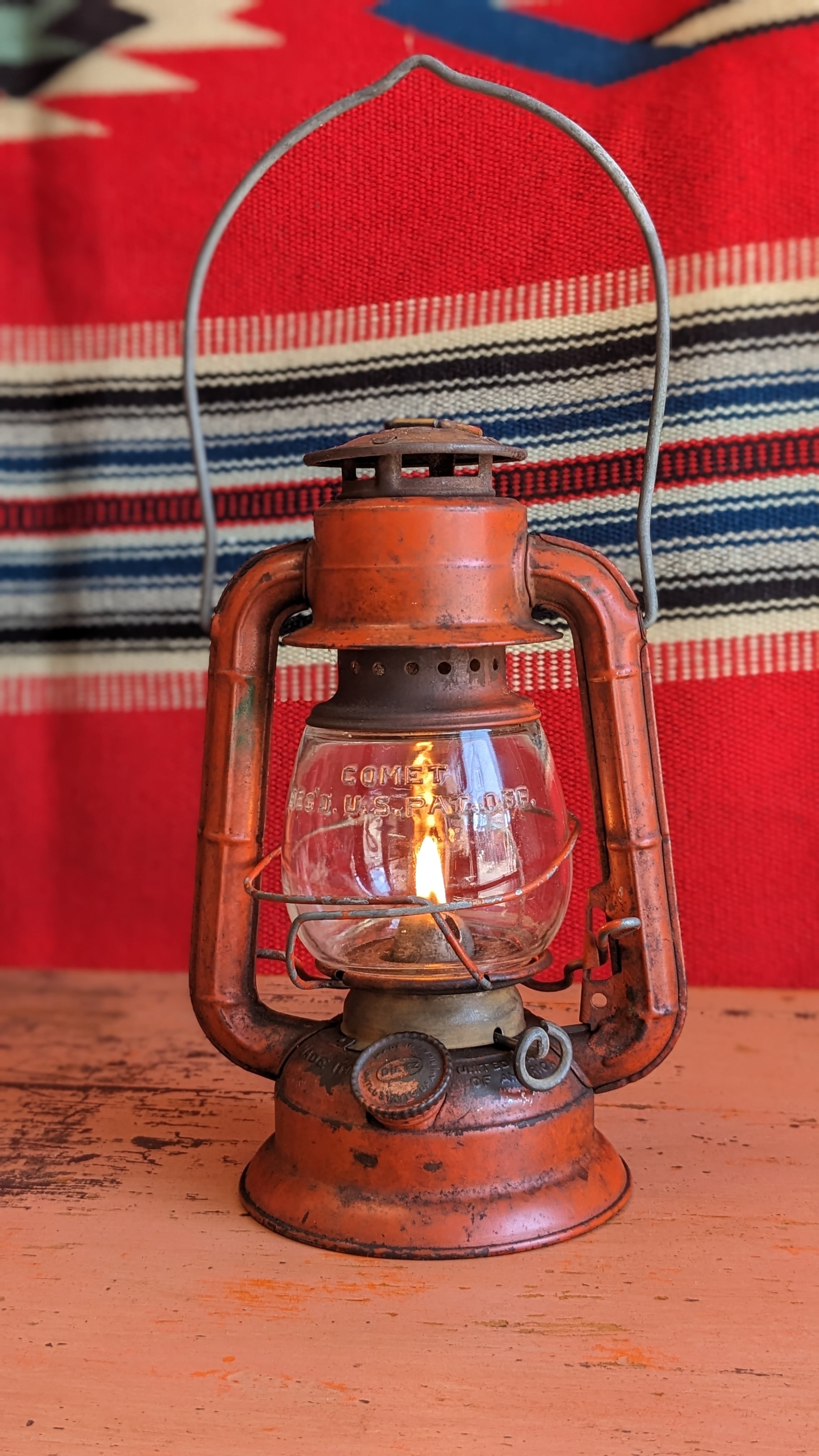 Vintage Dietz COMET SYRACUSE NY USA Lantern Lamp ビンテージ デイツ