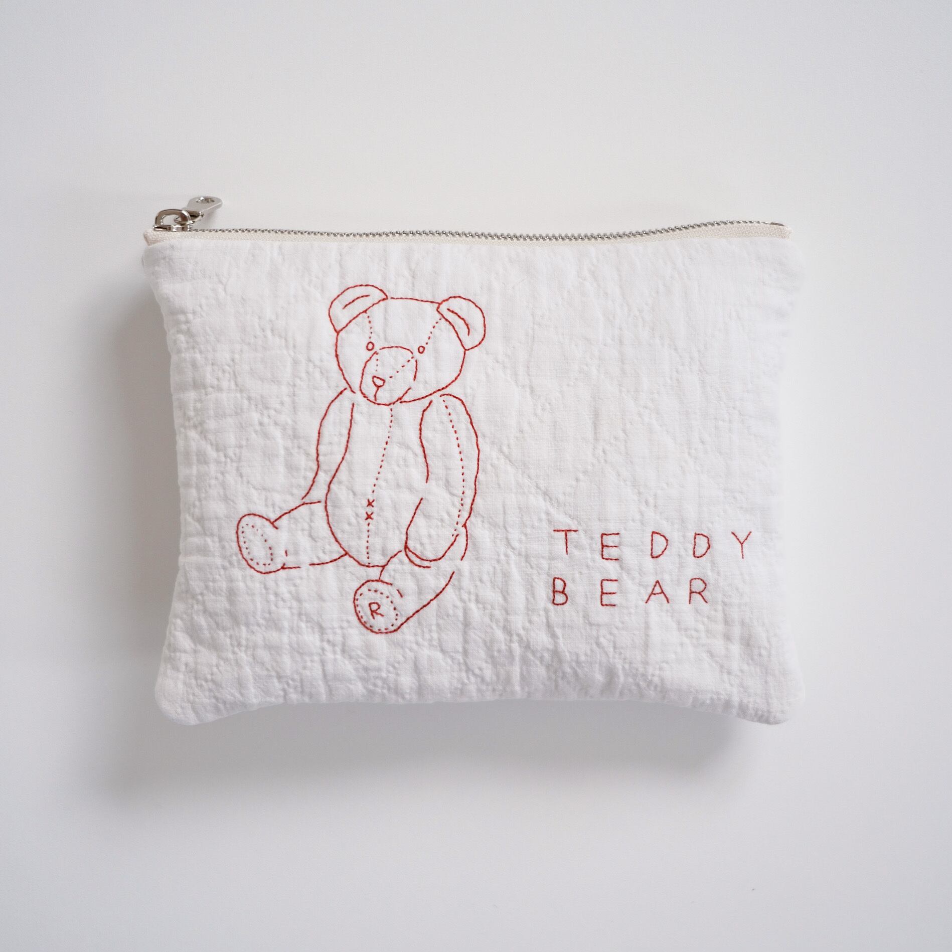 1890s bridal quit pouch / bear【048】