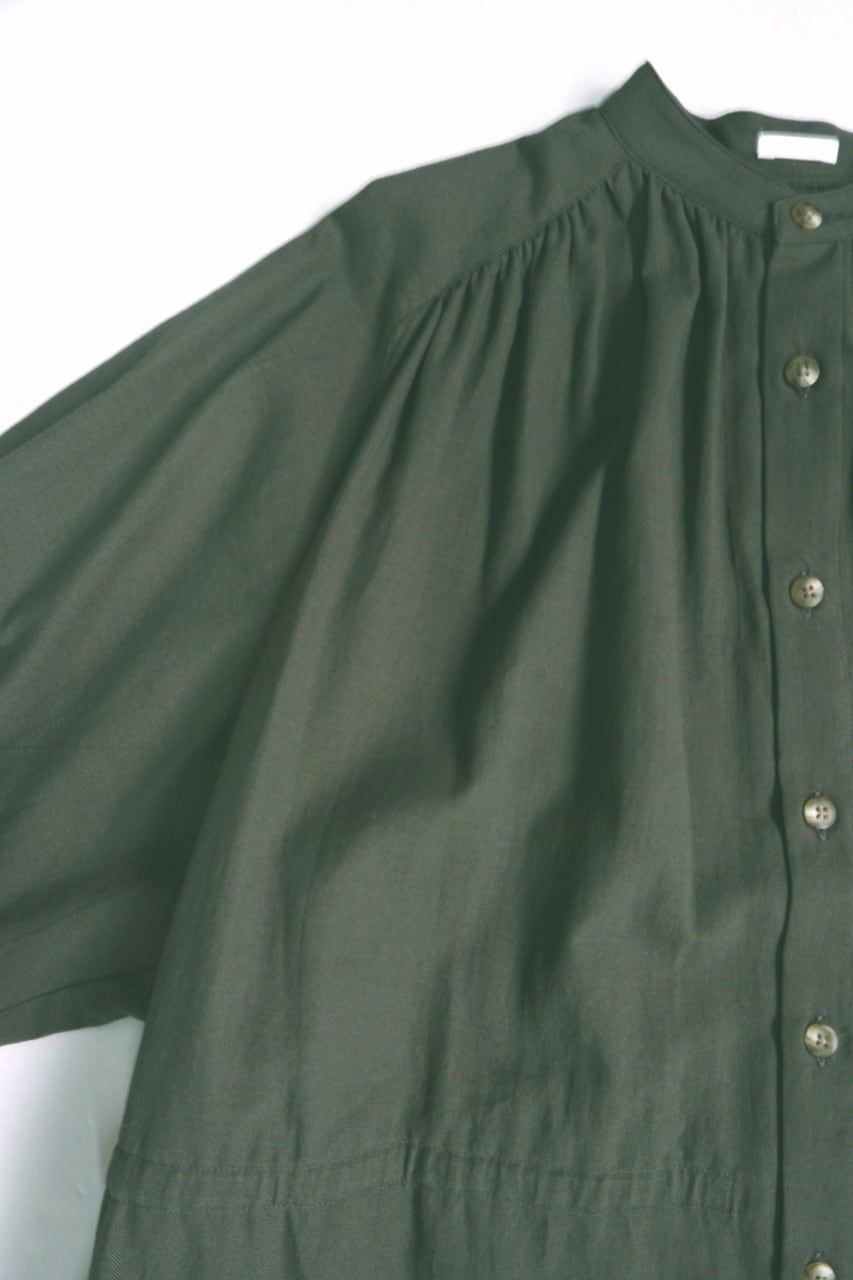 Cotton Cash Gathered Dress