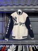New York Yankees Reversible Varsity Jacket (navy × Ivory)