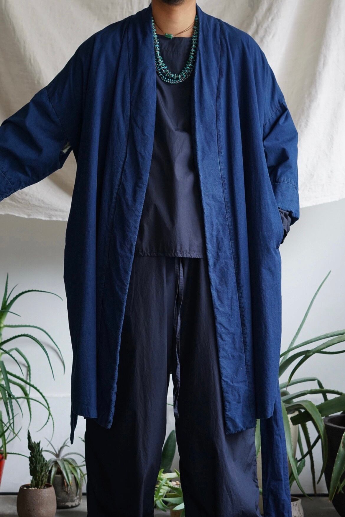 Chez VIDALENC - KIMONO COAT | Brownie