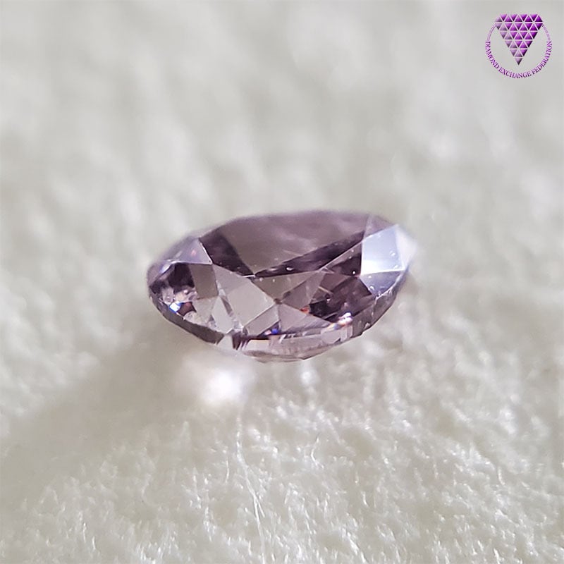 パープルダイヤモンドルース/ F.L.P.PURPLE/ 0.156 ct.