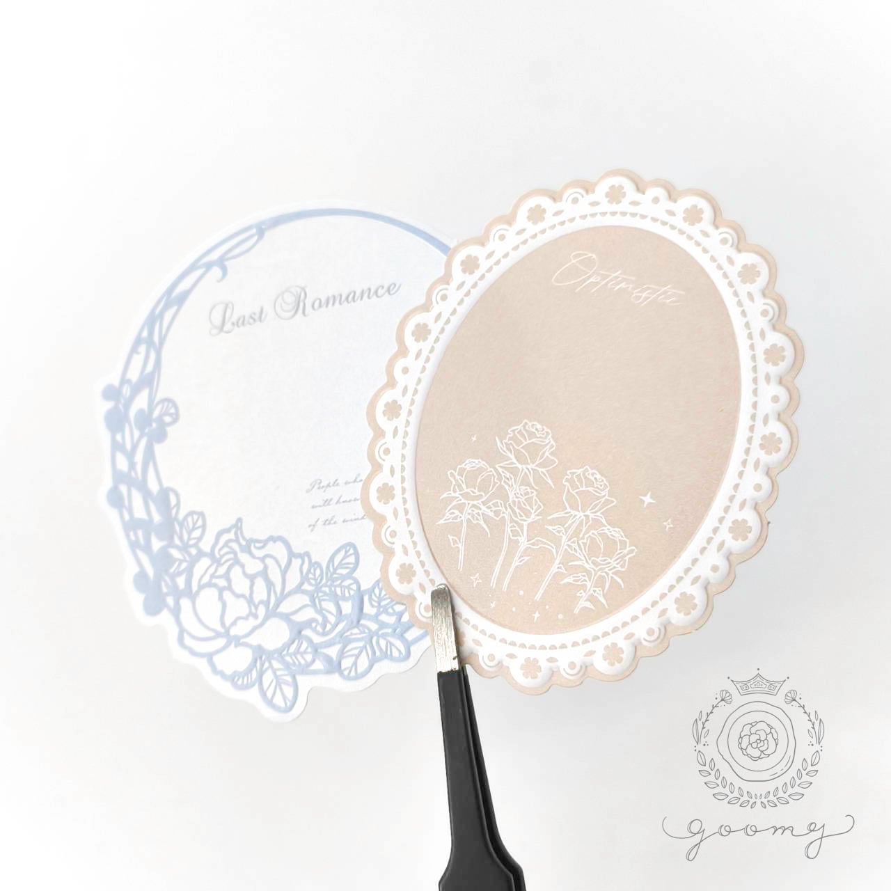 100枚入りエンボス加工ペーパー Dreams <P456> | goomy