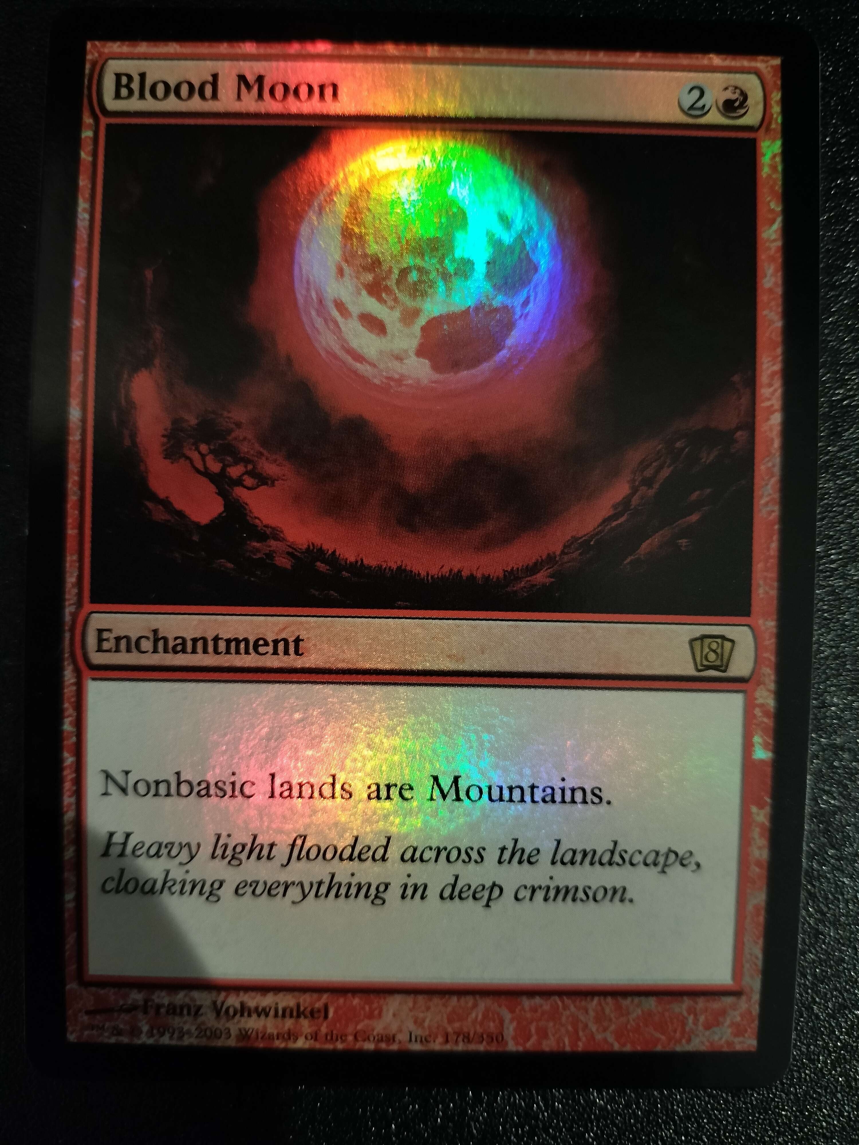 MTG《血染めの月/Blood Moon(8ED)》英語 Foil ※プレイ用 | 高岡