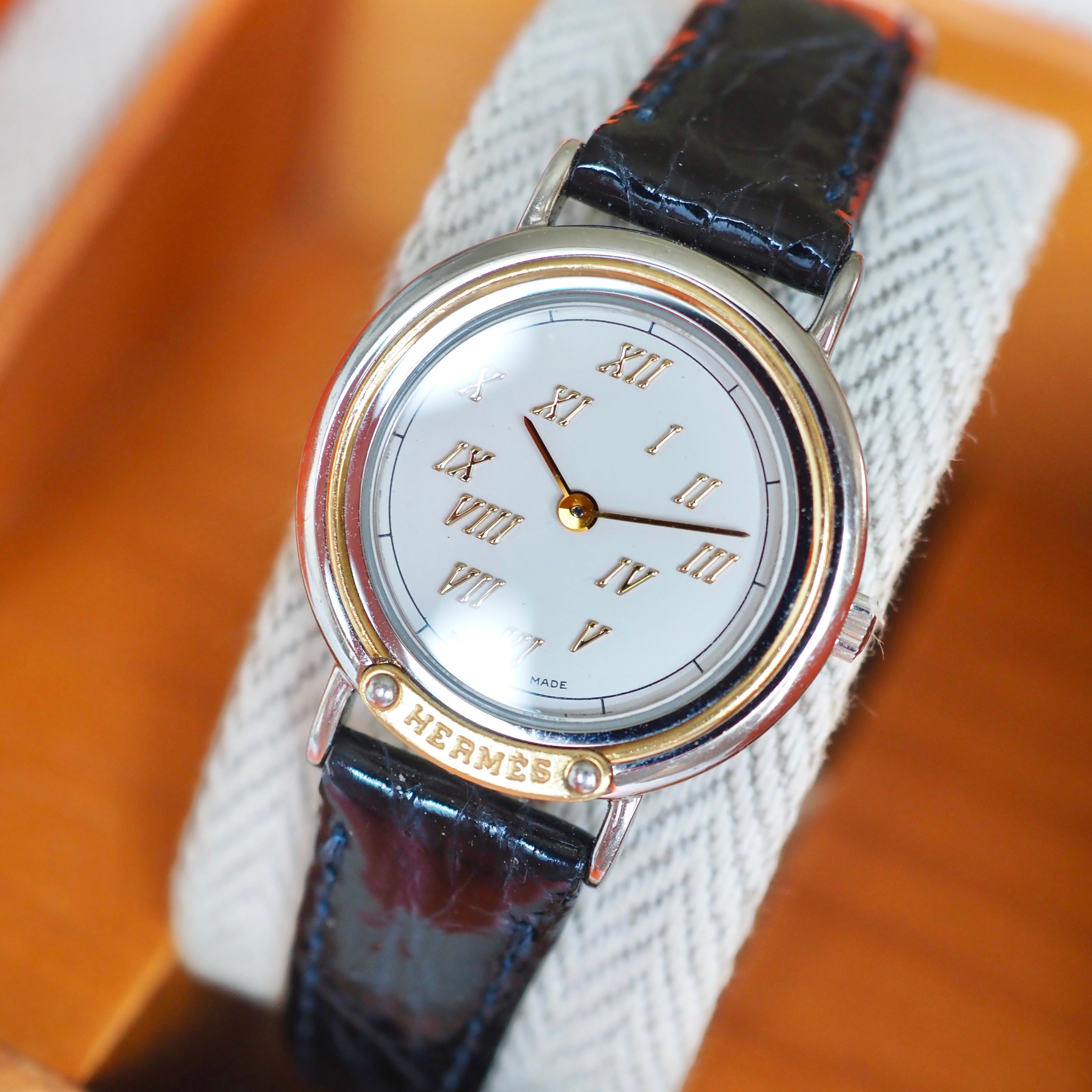 やよです。【新品電池】HERMES メテオール/美品 人気モデル 動作品 エルメス メテオール | 東京銀座のヴィンテージウォッチ専門店