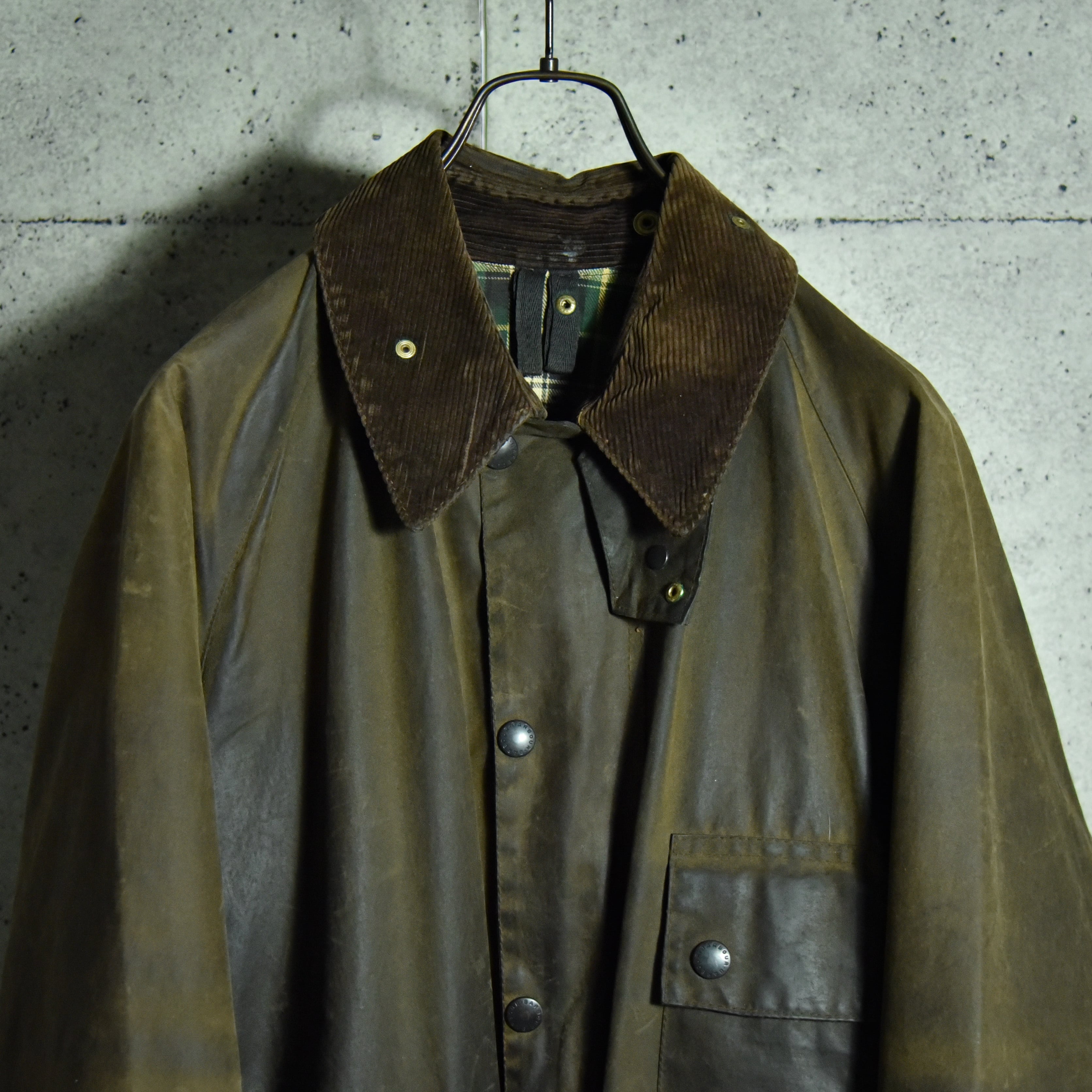 80s Barbour SOLWAY ZIPPER バブアー ソルウェイジッパー 3ワラント 3