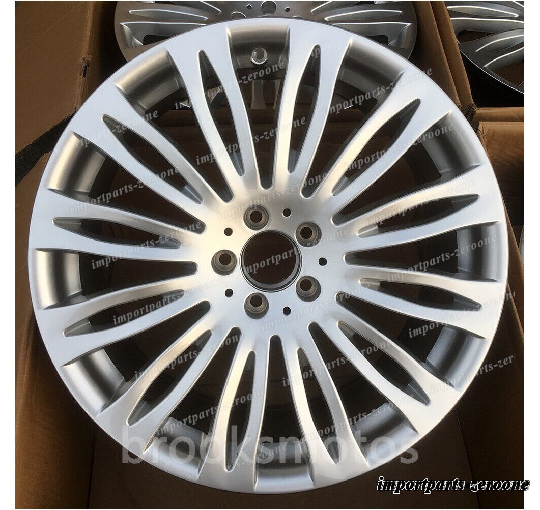 20インチハイパーシルバーホイールメルセデスベンツW222 S 20インチハイパーシルバーホイールメルセデスベンツW222 S
