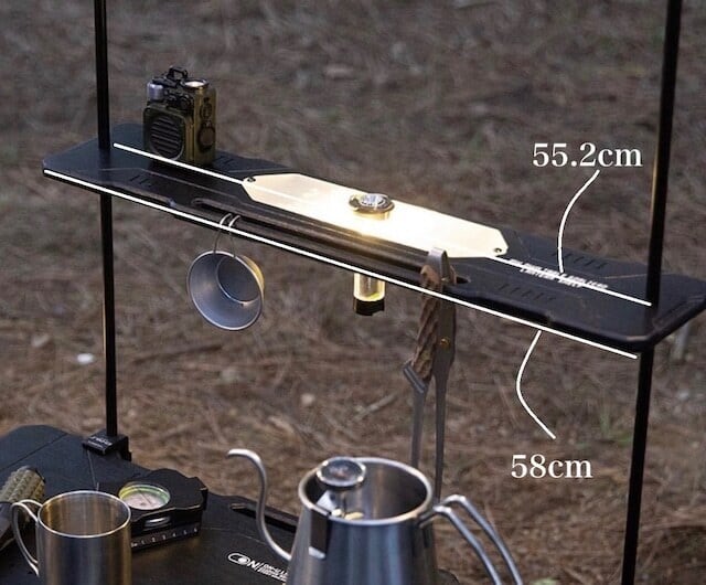 ON-U LIFE】Golzero Lantern Hanger shelf &Mini Foldng Shelf ON-U LIFE】Golzero Lantern Hanger shelf &Mini Foldng Shelf