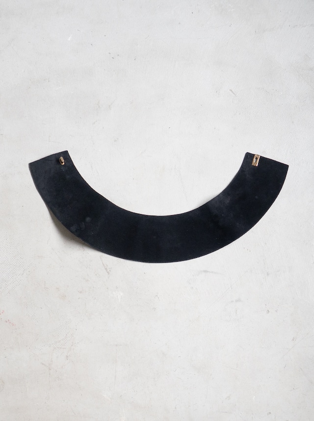 "PABLO'S for Gibo" 1980s Leather cummerbund