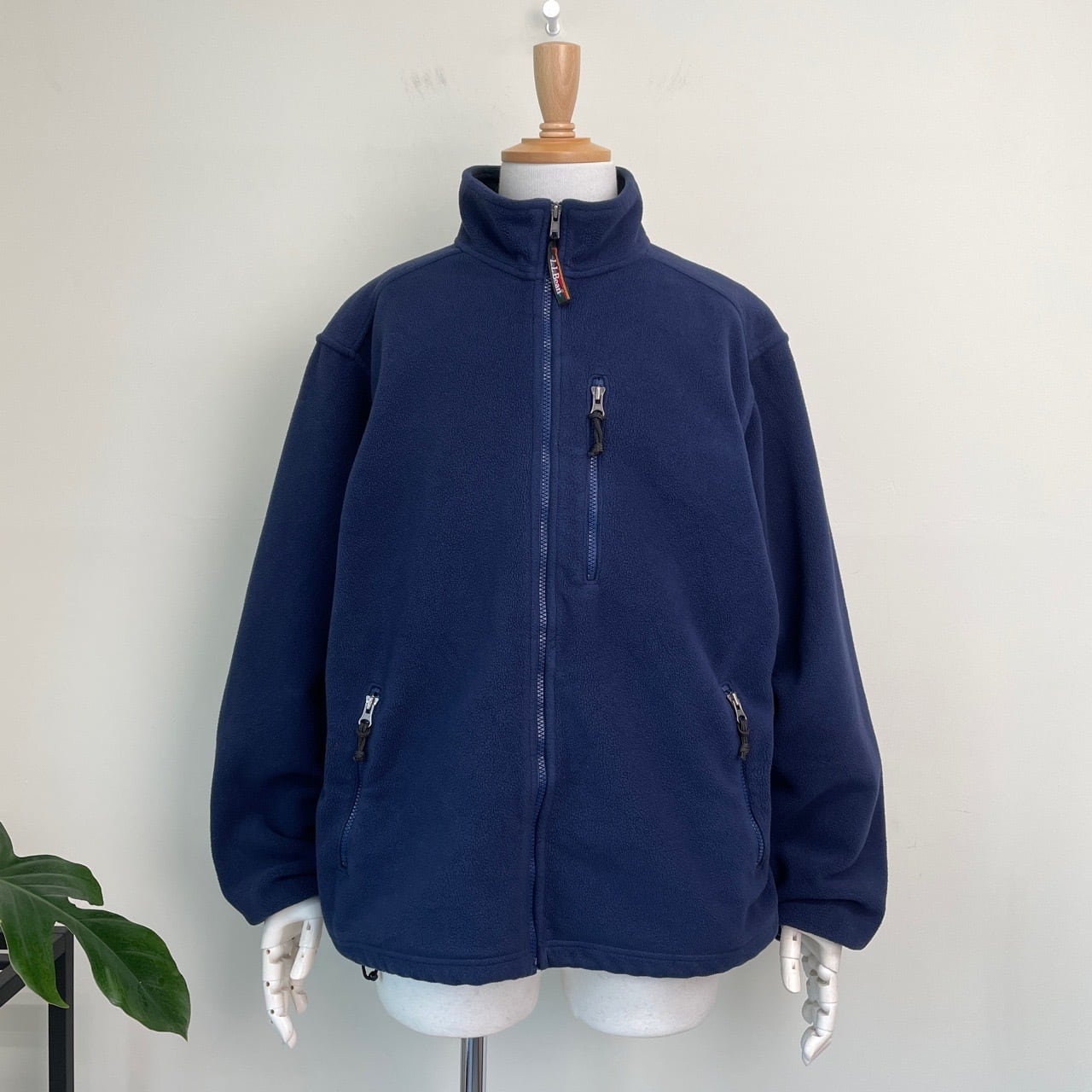 90s 00s L.L.Bean ネイビー フリース ジャケット 【公式通販】