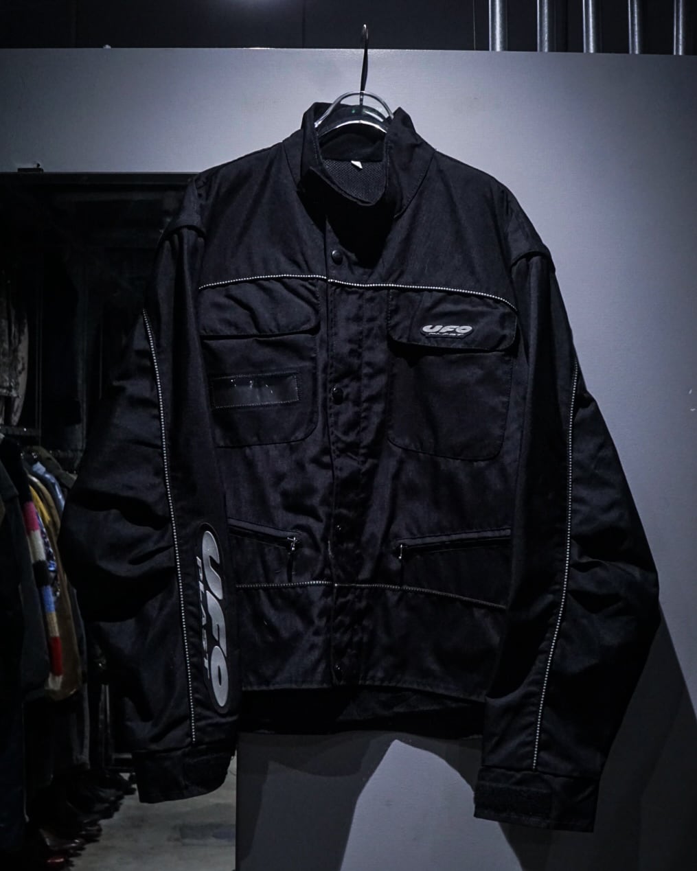 add (C) vintage】“UFO PLAST” Arm Detachable Gear Jacket | Caka