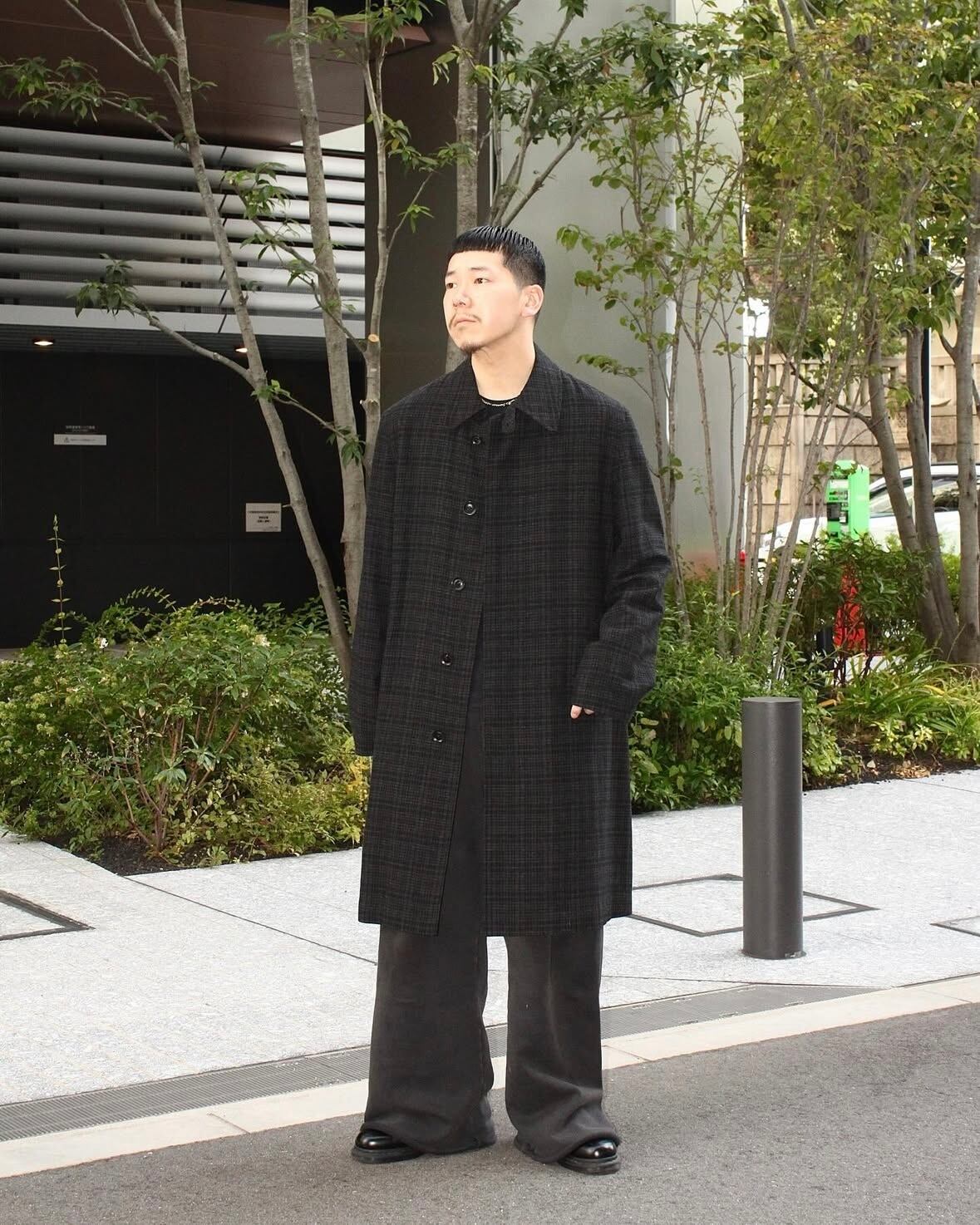 Yohji Yamamoto costume d’homme ウールコート 15AW Yohji Yamamoto COSTUME D' HOMME Wool Balmacaan Coat | VOLAR