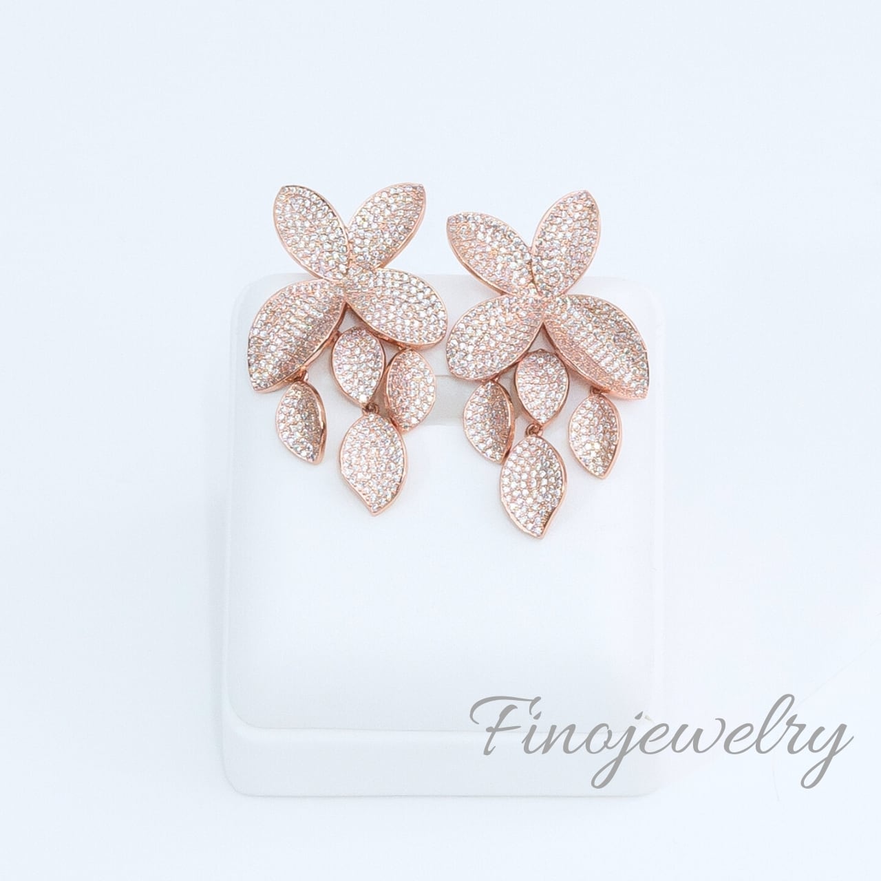 フィノジュエリーブライダル用クリスタルアクセサリーセット P027N018T006 3点セット | ブライダルアクセサリー Finojewelry フィノ