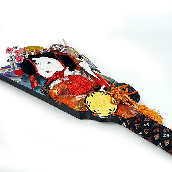 関口人形 羽子板飾り13号・No.130711-07・梱包サイズ80