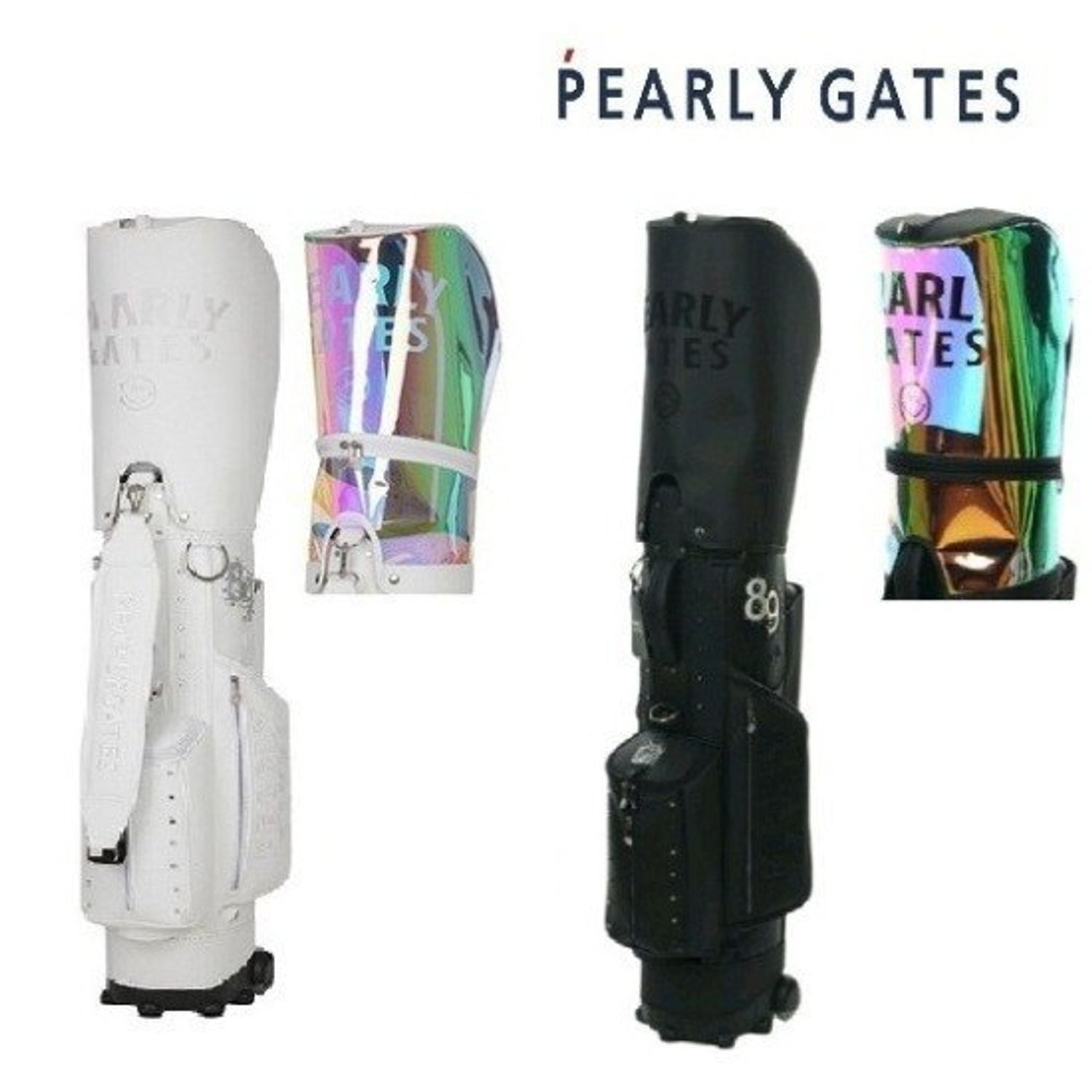 [単回使用]  PEARY GATES キャディバック、カートバック、サンバイザ