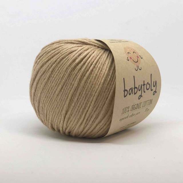 babytoly / Organic Cotton Yarn / HONEY
