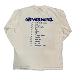 12811 NIRVANA 長袖 ロックTシャツ バンドT 両面プリント XL