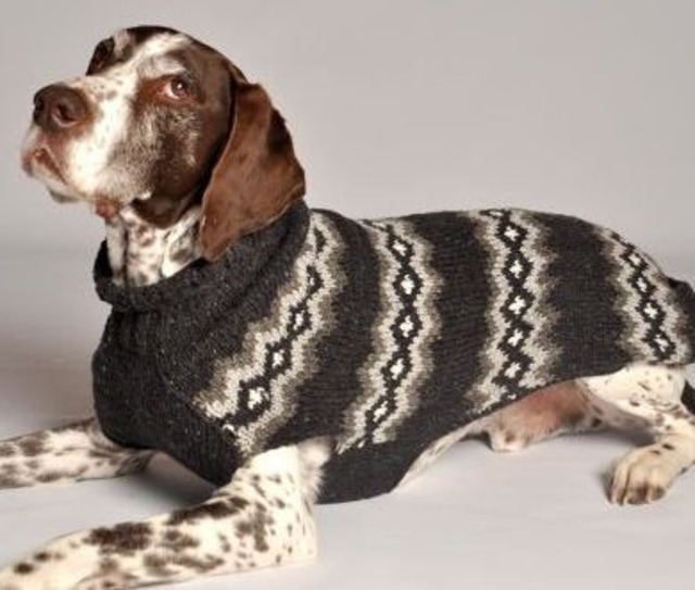 CHILLY DOG  #Gray Diamonds Dog Sweater【2XS〜XL】