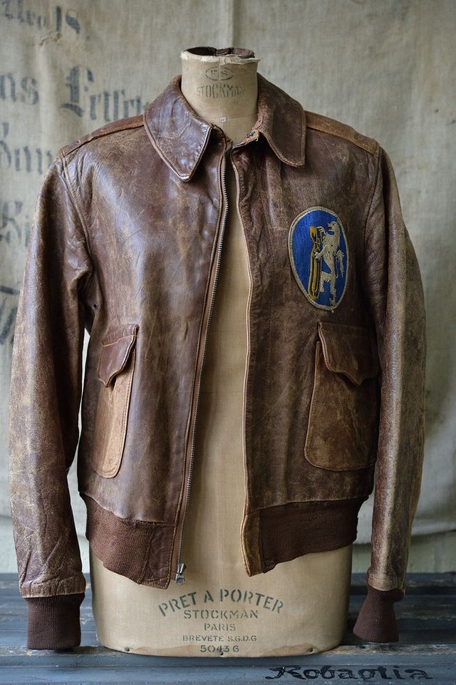 Vintage Type A-2 AC27752 Rough Wear Clothing "379th Bomb Squadron"
