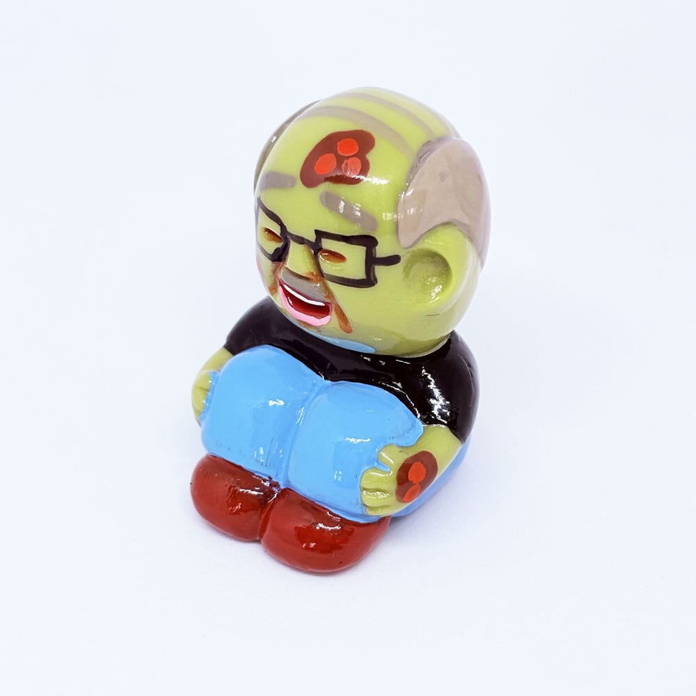 ソフビ「座・サトシ」ゾンビ/ ソフビ / デハラユキノリ