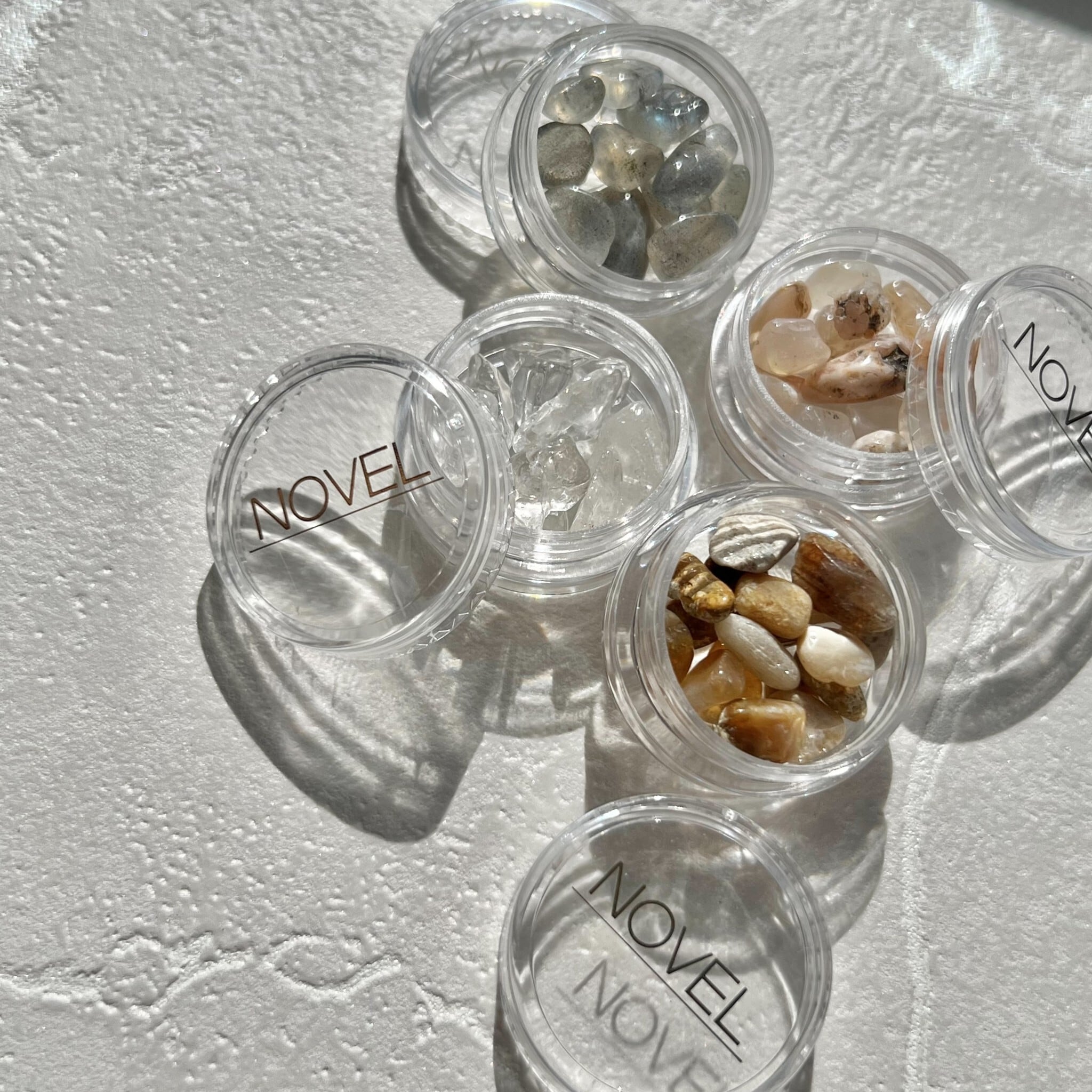 P283 NOVEL Stone Collection ( clear ) 15g pack | atelier NOVEL