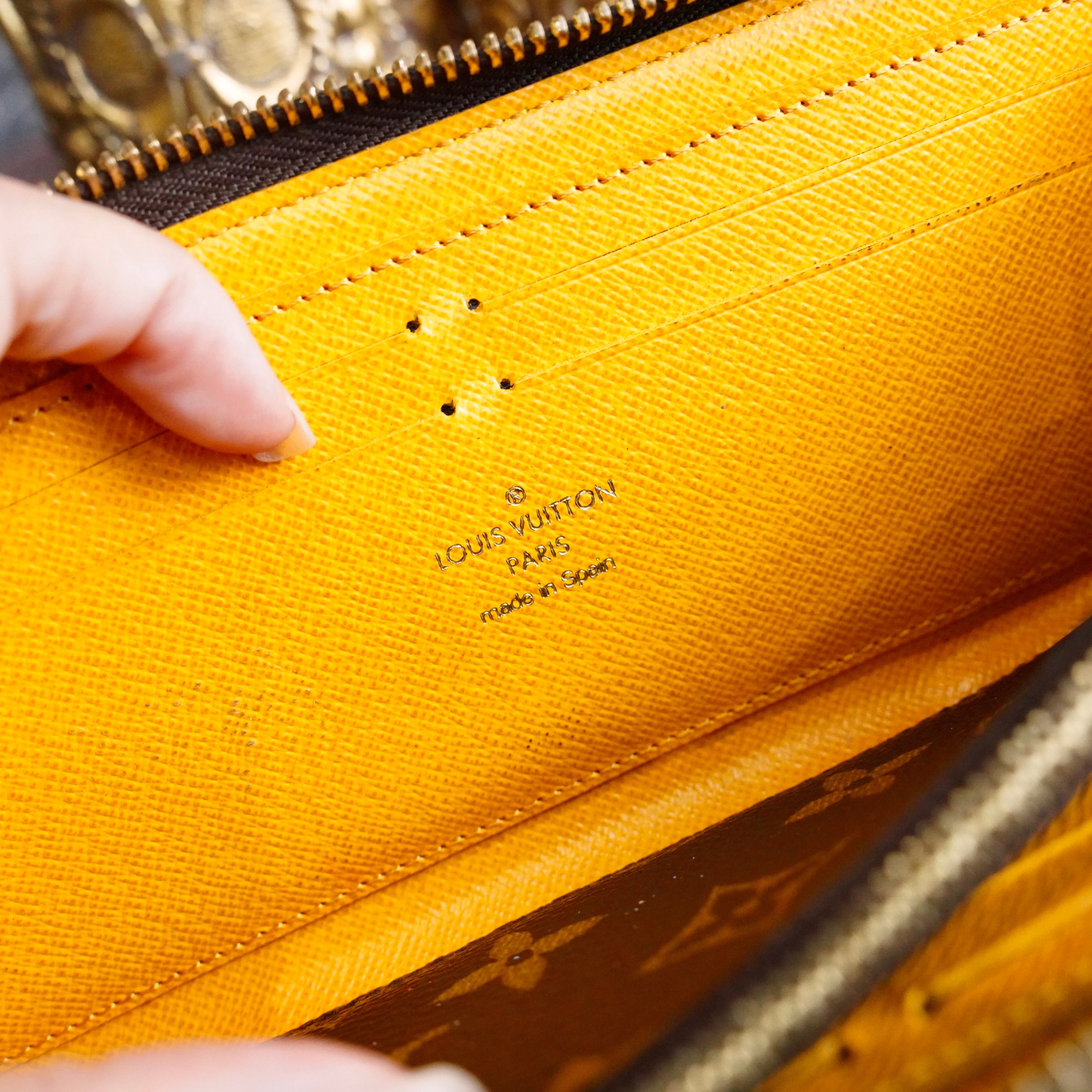 ルイヴィトン モノグラム 長財布 LOUIS VUITTON M60744 GI1195 MONOGRAM PATTERNED LONG WALLET/ルイ