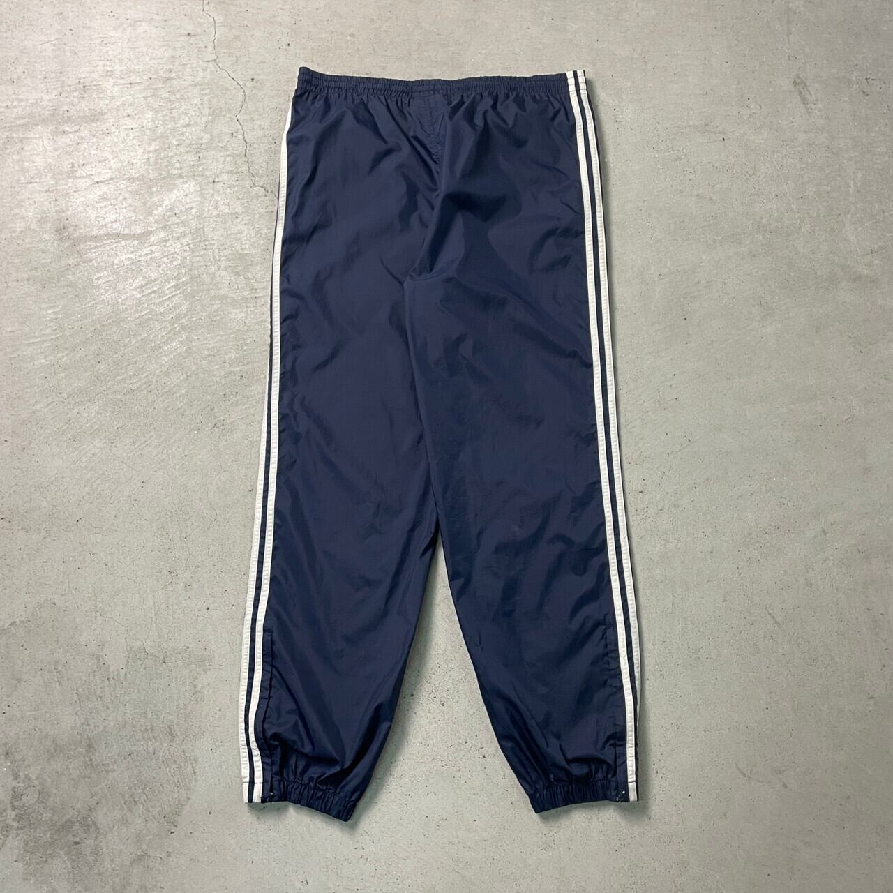 古着 adidas アディダス トラックパンツ トレフォイルロゴ ダークネイビー 64fbc7750b7996c32bce2ffee4b034